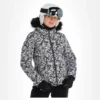Dare2b, Glamorize III Ski-jas Dames Leopard Fusion Print Wit, Zwart -XUEFENG EXTREME OUTFIT dare2b glamorize iii aa jas gevoerd dames leopard fusion print 22dare2159v4 BI 02