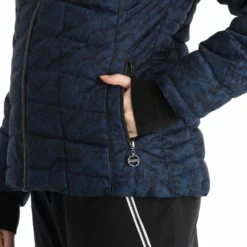 Dare2b, Glamorize III Ski-jas Dames Leopard Fusion Print Moonlight Denim Blauw -XUEFENG EXTREME OUTFIT dare2b glamorize iii aa jas gevoerd dames leopard fusion print 22dare2159v5 BI 10