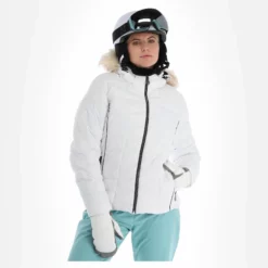 Dare2b, Glamorize III Ski-jas Dames Wit -XUEFENG EXTREME OUTFIT dare2b glamorize iii aa jas gevoerd dames wit 22dare2159v2 BI 04 1