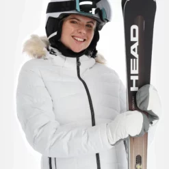 Dare2b, Glamorize III Ski-jas Dames Wit -XUEFENG EXTREME OUTFIT dare2b glamorize iii aa jas gevoerd dames wit 22dare2159v2 BI 05 1