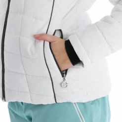 Dare2b, Glamorize III Ski-jas Dames Wit -XUEFENG EXTREME OUTFIT dare2b glamorize iii aa jas gevoerd dames wit 22dare2159v2 BI 10