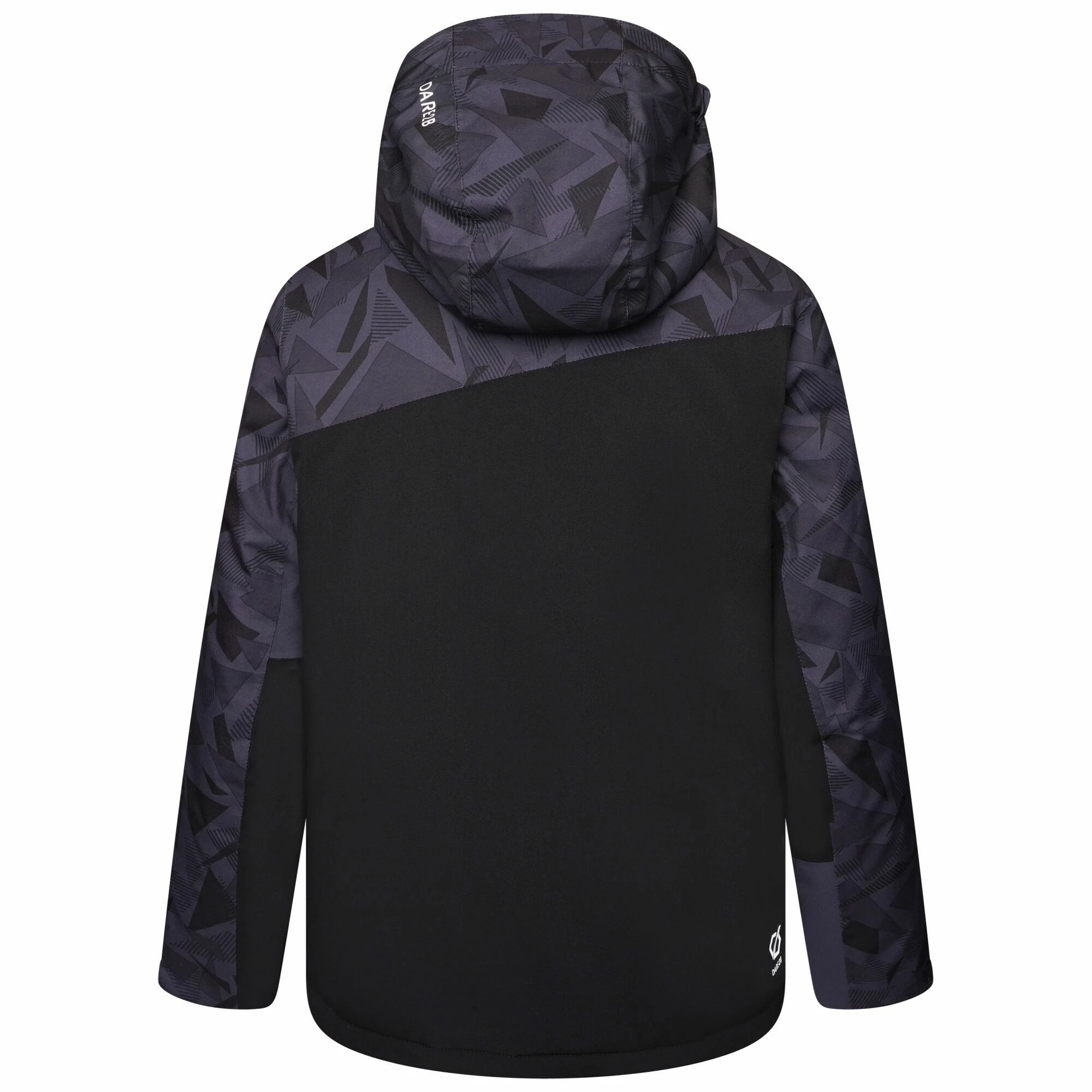 Dare2b, Humour II Ski-jas Kinderen Geo Print Zwart 4 Dare2b, Humour II Ski-jas Kinderen Geo Print Zwart - Afbeelding 2