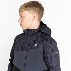 Dare2b, Humour II Ski-jas Kinderen Geo Print Zwart 13 Dare2b, Humour II Ski-jas Kinderen Geo Print Zwart -XUEFENG EXTREME OUTFIT dare2b humour ii aa jas gevoerd kinderen geo print zwart 22dare2109v2 BI 07