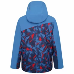 Dare2b, Humour II Ski-jas Kinderen Vallarta Blauw -XUEFENG EXTREME OUTFIT dare2b humour ii aa jas gevoerd kinderen vallarta blauw 22dare2109v3 BI 03