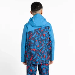 Dare2b, Humour II Ski-jas Kinderen Vallarta Blauw -XUEFENG EXTREME OUTFIT dare2b humour ii aa jas gevoerd kinderen vallarta blauw 22dare2109v3 BI 06