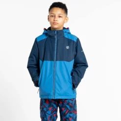 Dare2b, Impose III Ski-jas Kinderen Moonlight Denim Blauw -XUEFENG EXTREME OUTFIT dare2b impose iii aa jas gevoerd kinderen moonlight denim blauw 22dare2110v4 BI 08