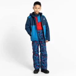 Dare2b, Impose III Ski-jas Kinderen Moonlight Denim Blauw -XUEFENG EXTREME OUTFIT dare2b impose iii aa jas gevoerd kinderen moonlight denim blauw 22dare2110v4 BI 09