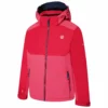Dare2b, Impose III Ski-jas Kinderen Virtual Geranium Roze -XUEFENG EXTREME OUTFIT dare2b impose iii aa jas gevoerd kinderen virtual geranium roze 22dare2110v2 BI 02
