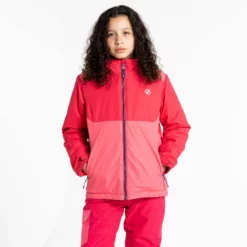 Dare2b, Impose III Ski-jas Kinderen Virtual Geranium Roze 11 Dare2b, Impose III Ski-jas Kinderen Virtual Geranium Roze -XUEFENG EXTREME OUTFIT dare2b impose iii aa jas gevoerd kinderen virtual geranium roze 22dare2110v2 BI 08
