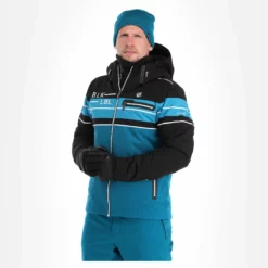 Dare2b, Outlier II Ski-jas Heren Gulfstream Blauw, Zwart -XUEFENG EXTREME OUTFIT dare2b outlier ii aa jas gevoerd heren gulfstream blauw zwart 22dare2122v2 BI 04