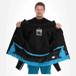 Dare2b, Outlier II Ski-jas Heren Gulfstream Blauw, Zwart -XUEFENG EXTREME OUTFIT dare2b outlier ii aa jas gevoerd heren gulfstream blauw zwart 22dare2122v2 BI 05