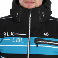 Dare2b, Outlier II Ski-jas Heren Gulfstream Blauw, Zwart -XUEFENG EXTREME OUTFIT dare2b outlier ii aa jas gevoerd heren gulfstream blauw zwart 22dare2122v2 BI 07