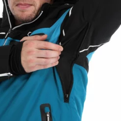 Dare2b, Outlier II Ski-jas Heren Gulfstream Blauw, Zwart -XUEFENG EXTREME OUTFIT dare2b outlier ii aa jas gevoerd heren gulfstream blauw zwart 22dare2122v2 BI 09