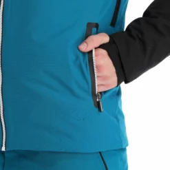 Dare2b, Outlier II Ski-jas Heren Gulfstream Blauw, Zwart -XUEFENG EXTREME OUTFIT dare2b outlier ii aa jas gevoerd heren gulfstream blauw zwart 22dare2122v2 BI 10