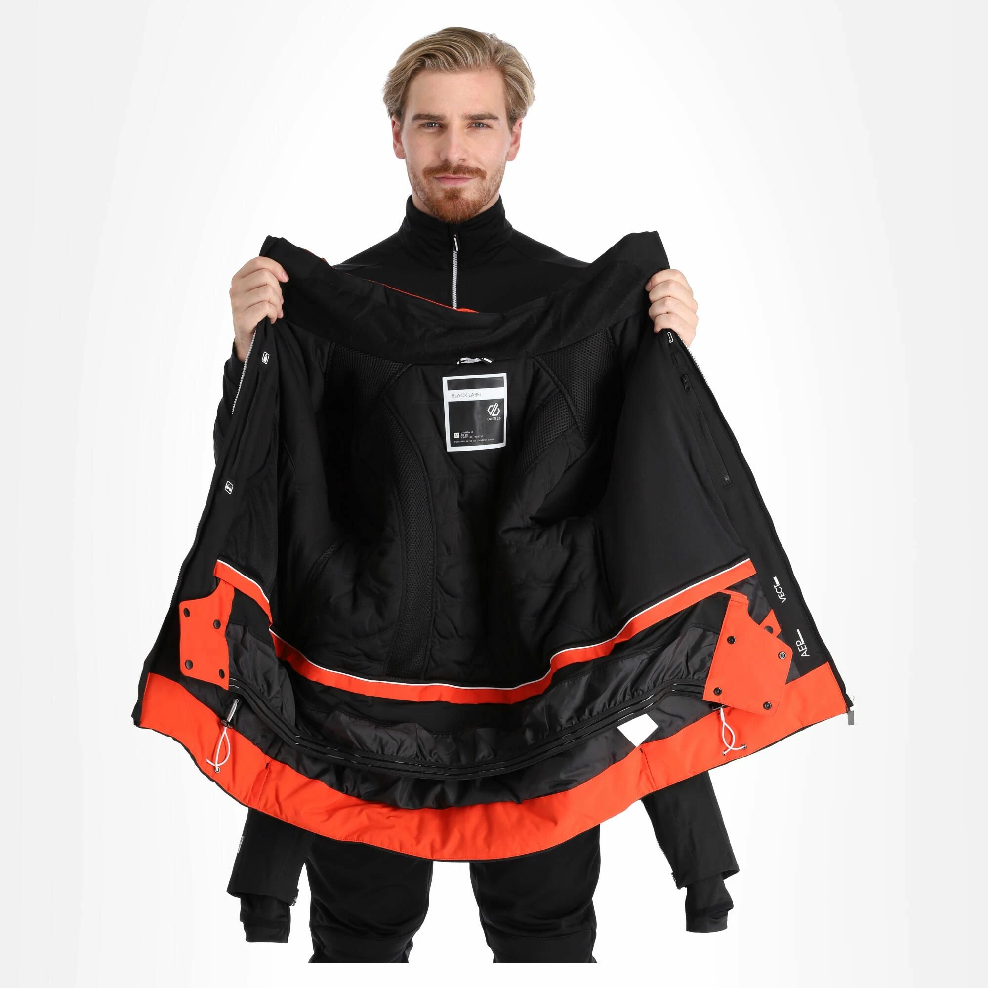 Dare2b, Outlier II Ski-jas Heren Zwart 7 Dare2b, Outlier II Ski-jas Heren Zwart - Afbeelding 5