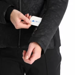 Dare2b, Prestige II Ski-jas Dames Cire Petal Print Zwart -XUEFENG EXTREME OUTFIT dare2b prestige ii aa jas gevoerd dames cire petal print zwart 22dare2157v2 BI 07