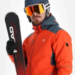 Dare2b, Remit Ski-jas Heren Infrared Rood -XUEFENG EXTREME OUTFIT dare2b remit aa jas gevoerd heren infrared rood 22dare2127v4 BI 05