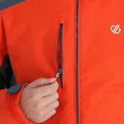 Dare2b, Remit Ski-jas Heren Infrared Rood -XUEFENG EXTREME OUTFIT dare2b remit aa jas gevoerd heren infrared rood 22dare2127v4 BI 12