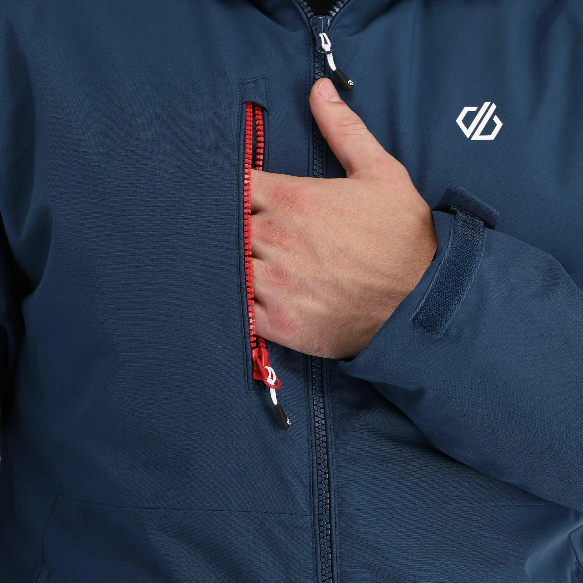 Dare2b, Remit Ski-jas Heren Moonlight Denim Blauw 12 Dare2b, Remit Ski-jas Heren Moonlight Denim Blauw - Afbeelding 10