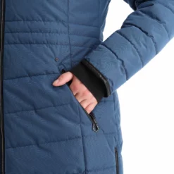 Dare2b, Striking Jacket Ski-jas Dames Dark Denim Blauw -XUEFENG EXTREME OUTFIT dare2b striking jacket aa jas gevoerd dames dark denim blauw AA21dar119b BI 07