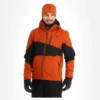 Dare2b, Supernova II Ski-jas Heren Burnt Brick Bruin, Zwart -XUEFENG EXTREME OUTFIT dare2b supernova ii aa jas gevoerd heren burnt brick bruin zwart 22dare2125v2 BI 02