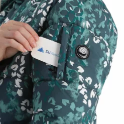 Dare2b, Verdict Ski-jas Dames Bold Animal Print Canton Groen -XUEFENG EXTREME OUTFIT dare2b verdict aa jas gevoerd dames bold animal print canton 22dare2151v2 BI 08