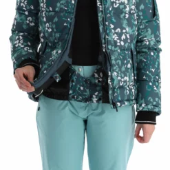 Dare2b, Verdict Ski-jas Dames Bold Animal Print Canton Groen -XUEFENG EXTREME OUTFIT dare2b verdict aa jas gevoerd dames bold animal print canton 22dare2151v2 BI 09
