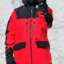 DC Company Snowboard Jacket 45K Racing Red -XUEFENG EXTREME OUTFIT dc company jacket racing red out 20860