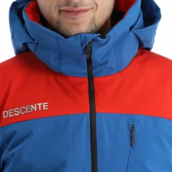 Descente, Adrien Ski-jas Heren Blauw 23 Descente, Adrien Ski-jas Heren Blauw -XUEFENG EXTREME OUTFIT descente adrien aa jas gevoerd heren blauw 22desce109v3 BI 07