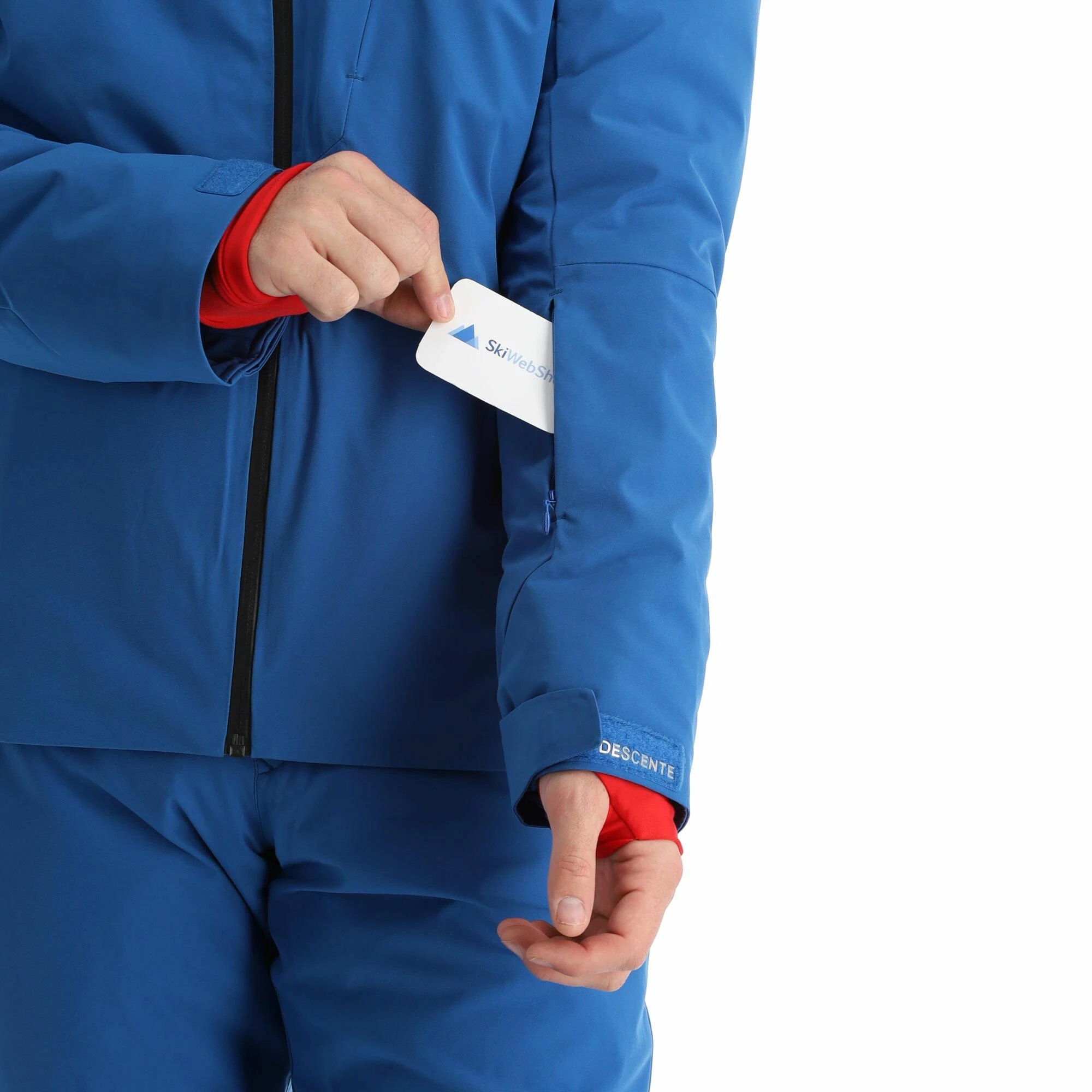 Descente, Adrien Ski-jas Heren Blauw 9 Descente, Adrien Ski-jas Heren Blauw - Afbeelding 7