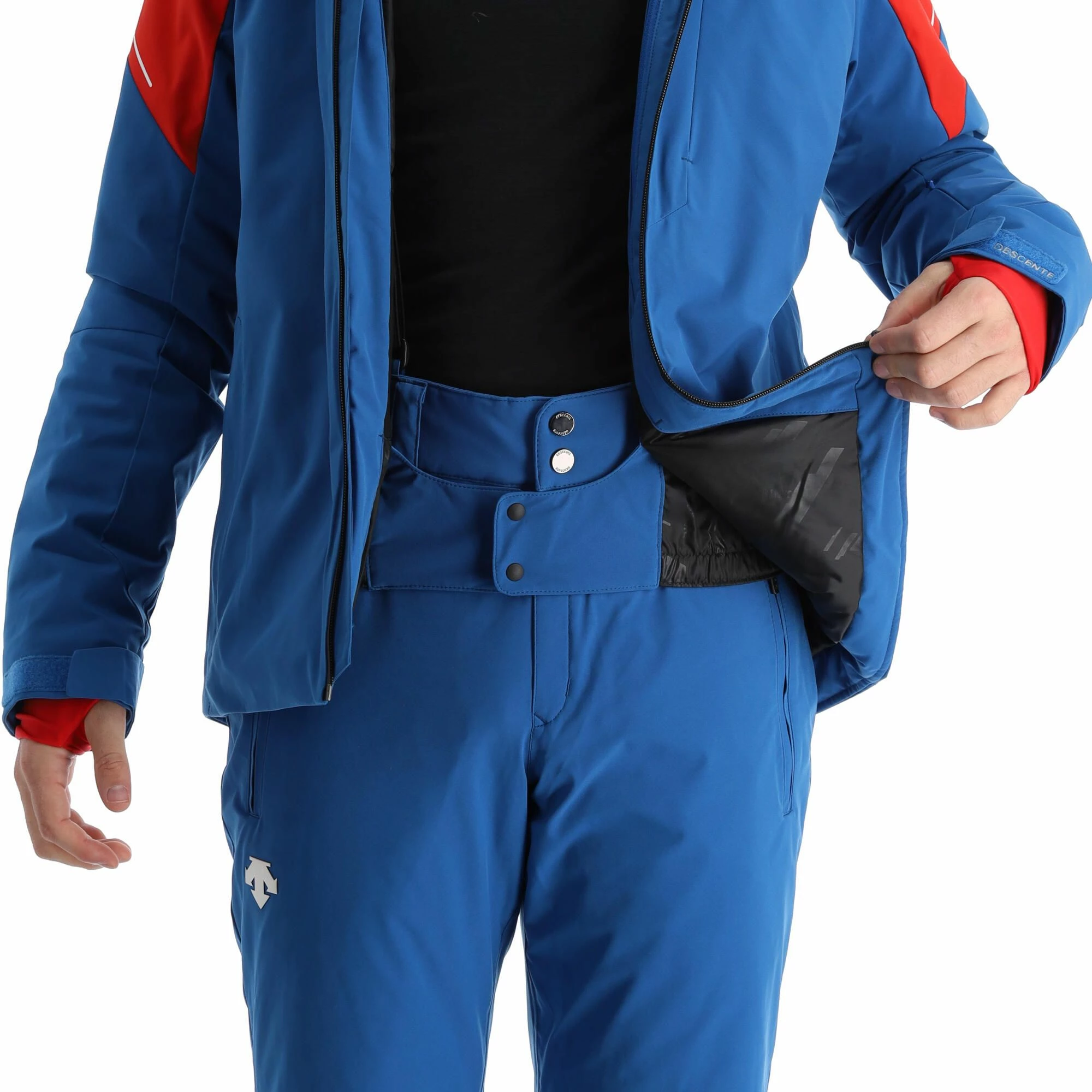 Descente, Adrien Ski-jas Heren Blauw 10 Descente, Adrien Ski-jas Heren Blauw - Afbeelding 8