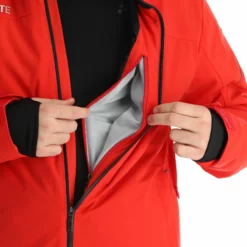 Descente, Adrien Ski-jas Heren Electric Rood -XUEFENG EXTREME OUTFIT descente adrien aa jas gevoerd heren electric rood 22desce109v1 BI 15