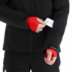 Descente, Adrien Ski-jas Heren Zwart -XUEFENG EXTREME OUTFIT descente adrien aa jas gevoerd heren zwart 22desce109v2 BI 07