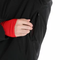 Descente, Adrien Ski-jas Heren Zwart -XUEFENG EXTREME OUTFIT descente adrien aa jas gevoerd heren zwart 22desce109v2 BI 09