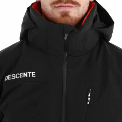 Descente, Adrien Ski-jas Heren Zwart -XUEFENG EXTREME OUTFIT descente adrien aa jas gevoerd heren zwart 22desce109v2 BI 12