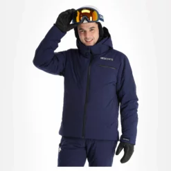 Descente, Csx Hyvrid Ski-jas Heren Dark Night Blauw -XUEFENG EXTREME OUTFIT descente csx hyvrid aa jas gevoerd heren dark night blauw 22desce107v4 BI 04