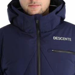 Descente, Csx Hyvrid Ski-jas Heren Dark Night Blauw -XUEFENG EXTREME OUTFIT descente csx hyvrid aa jas gevoerd heren dark night blauw 22desce107v4 BI 07