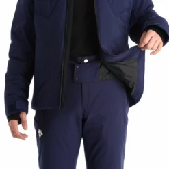 Descente, Csx Hyvrid Ski-jas Heren Dark Night Blauw -XUEFENG EXTREME OUTFIT descente csx hyvrid aa jas gevoerd heren dark night blauw 22desce107v4 BI 09