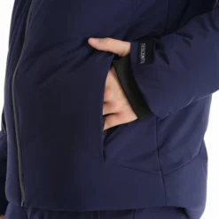 Descente, Csx Hyvrid Ski-jas Heren Dark Night Blauw -XUEFENG EXTREME OUTFIT descente csx hyvrid aa jas gevoerd heren dark night blauw 22desce107v4 BI 13