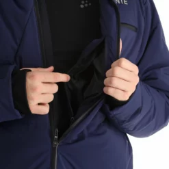 Descente, Csx Hyvrid Ski-jas Heren Dark Night Blauw -XUEFENG EXTREME OUTFIT descente csx hyvrid aa jas gevoerd heren dark night blauw 22desce107v4 BI 14
