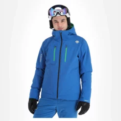 Descente, Josh Ski-jas Heren Blauw -XUEFENG EXTREME OUTFIT descente josh aa jas gevoerd heren blauw 22desce106v3 BI 04