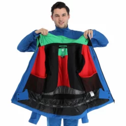 Descente, Josh Ski-jas Heren Blauw -XUEFENG EXTREME OUTFIT descente josh aa jas gevoerd heren blauw 22desce106v3 BI 06