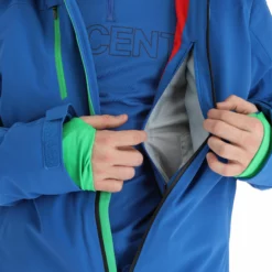Descente, Josh Ski-jas Heren Blauw -XUEFENG EXTREME OUTFIT descente josh aa jas gevoerd heren blauw 22desce106v3 BI 08