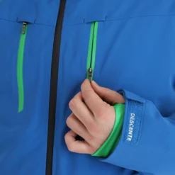 Descente, Josh Ski-jas Heren Blauw -XUEFENG EXTREME OUTFIT descente josh aa jas gevoerd heren blauw 22desce106v3 BI 12