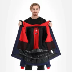Descente, Josh Ski-jas Heren Dark Night Blauw -XUEFENG EXTREME OUTFIT descente josh aa jas gevoerd heren dark night blauw 22desce106v4 BI 06
