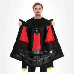 Descente, Josh Ski-jas Heren Zwart -XUEFENG EXTREME OUTFIT descente josh aa jas gevoerd heren zwart 22desce106v2 BI 06
