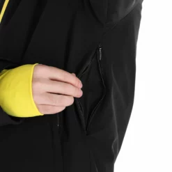 Descente, Josh Ski-jas Heren Zwart -XUEFENG EXTREME OUTFIT descente josh aa jas gevoerd heren zwart 22desce106v2 BI 09