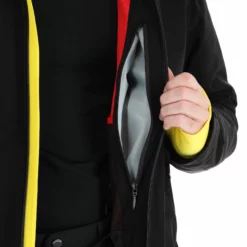 Descente, Josh Ski-jas Heren Zwart -XUEFENG EXTREME OUTFIT descente josh aa jas gevoerd heren zwart 22desce106v2 BI 12