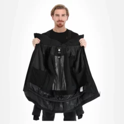 Descente, Russell Ski-jas Heren Zwart -XUEFENG EXTREME OUTFIT descente russell aa jas gevoerd heren zwart 22desce108v2 BI 06
