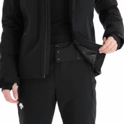 Descente, Russell Ski-jas Heren Zwart -XUEFENG EXTREME OUTFIT descente russell aa jas gevoerd heren zwart 22desce108v2 BI 07